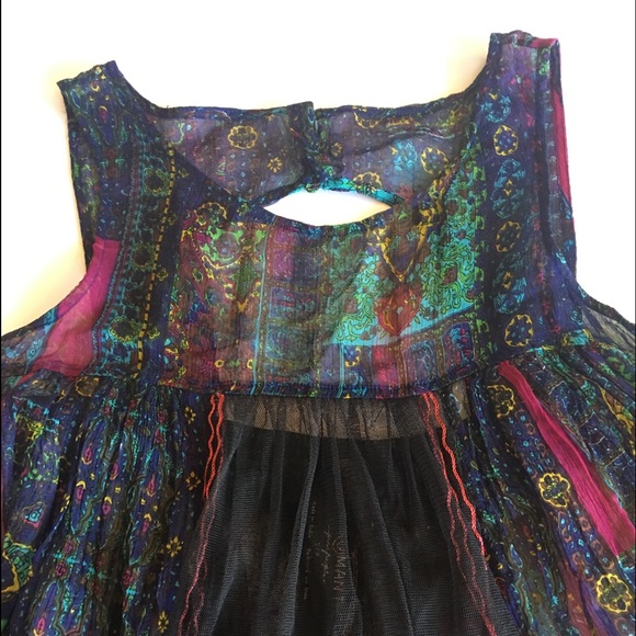 Free People Tops - Free People New Romantics Embroidered Tunic Top